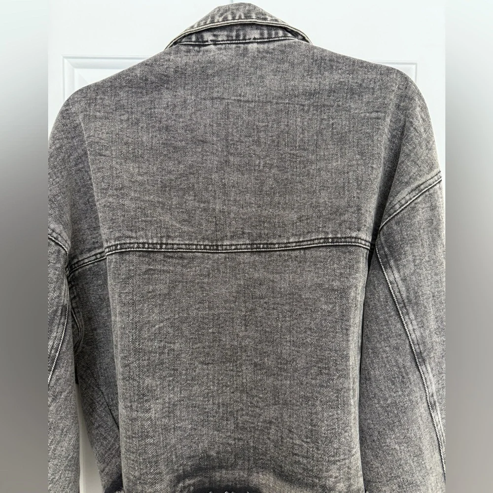 Peach Love California Gray Tweed Jacket - Picture 5 of 6